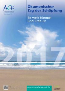 „So weit Himmel und Erde ist“ (Ps 148,13, Lutherübersetzung) lautet das Motto des diesjährigen ökumenischen Schöpfungstages, der am 9. September 2017 im GlaubensGarten auf der Landesgartenschau in Bad Lippspringe gefeiert wird. Copyright: ACK in Deutschland
