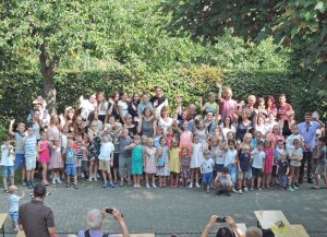 140 kleine und große Menschen haben an der diesjährigen Kinderbibelwoche im Lukas-Bezirk Paderborn mitgewirkt. FOTO: GEMEINDE
