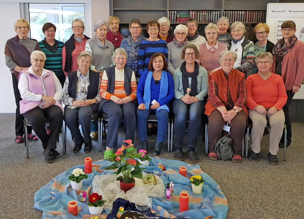 Gruppenbild der Tagung der Evangelischen Frauenhilfe zum Jahresthema 2020. FOTO: ASTRID TIMERBERG