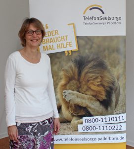 Möchte die Online-Beratung ausbauen: Pfarrerin Dorothea Wahl-Beer, stellvertretende Leiterin der Telefonseelsorge Paderborn. Foto: EKP/Oliver Claes