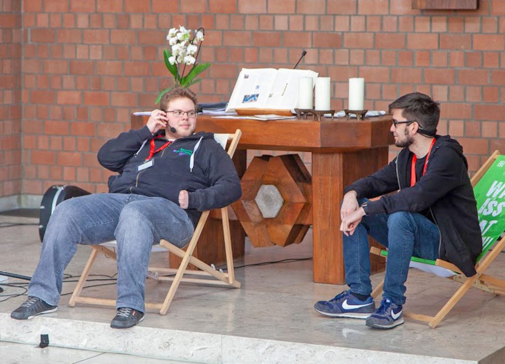 Wie sich Gutes tun funktionieren kann und was es bedeutet, zeigt ein Anspiel. FOTOS: WOLFGANG DZIERAN