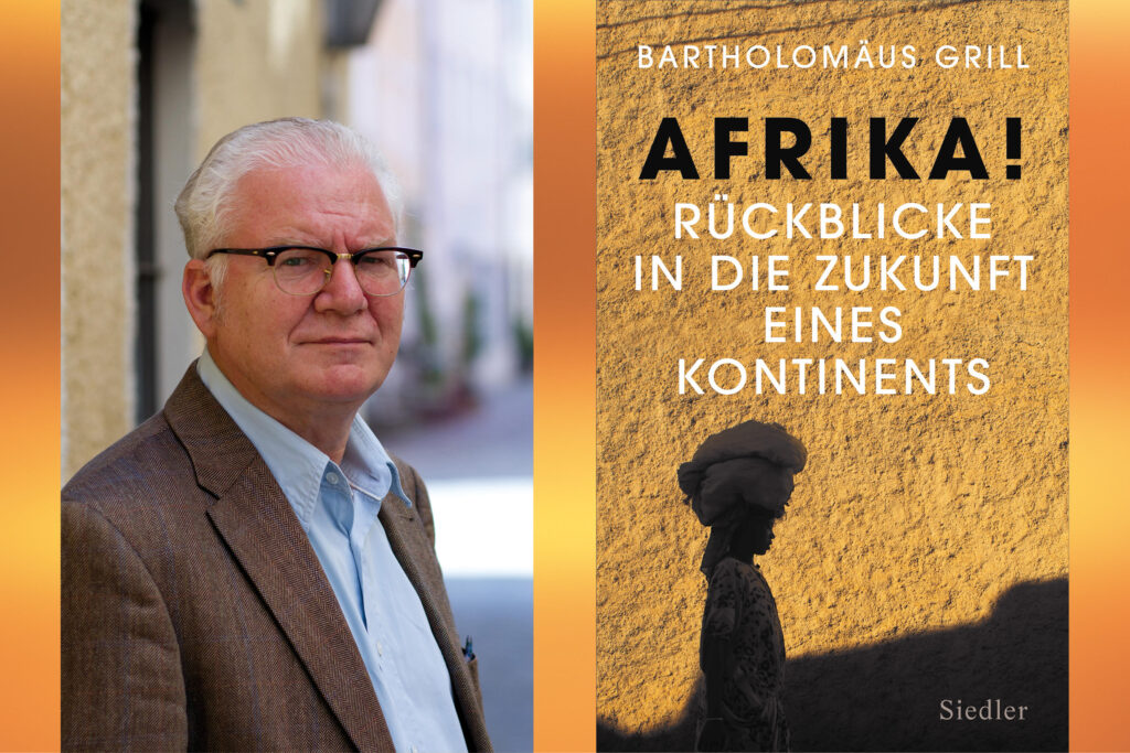 Bartholomäus Grill liest aus seinem neuen Buch „Afrika! Rückblicke in die Zukunft eines Kontinents“. Foto: Siedler-Verlag