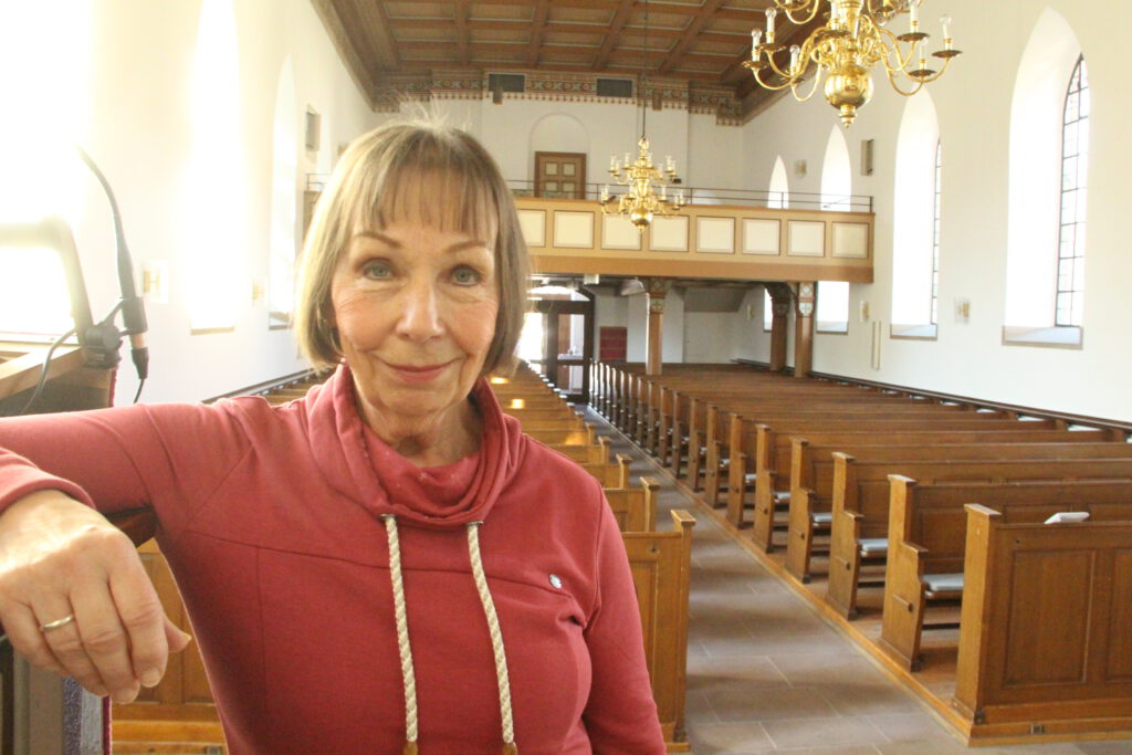 Architektin und Presbyterin Dagmar Kleinemeier hat im Ehrenamt die Renovierungsmaßnahme gemanagt. Foto: Burkhard Battran