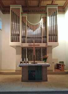Die Fischer+Krämer Orgel erklingt beim Nachmittagskonzert in der evangelischen Kirche Bad Driburg. Foto: Privat