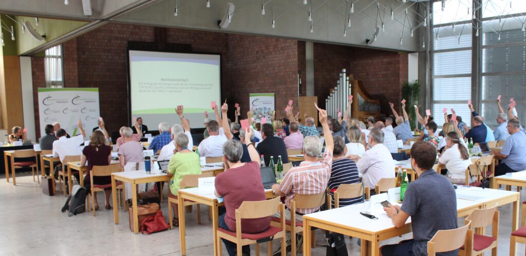 Die Synodalen tagten im Paderborner Martin-Luther-Zentrum. Foto: EKP/Oliver Claes