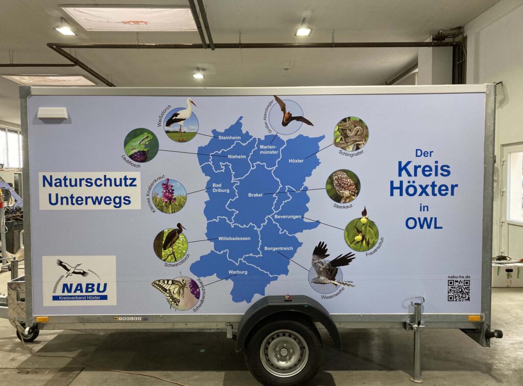 Anhänger des NABU Kreisverband Höxter.