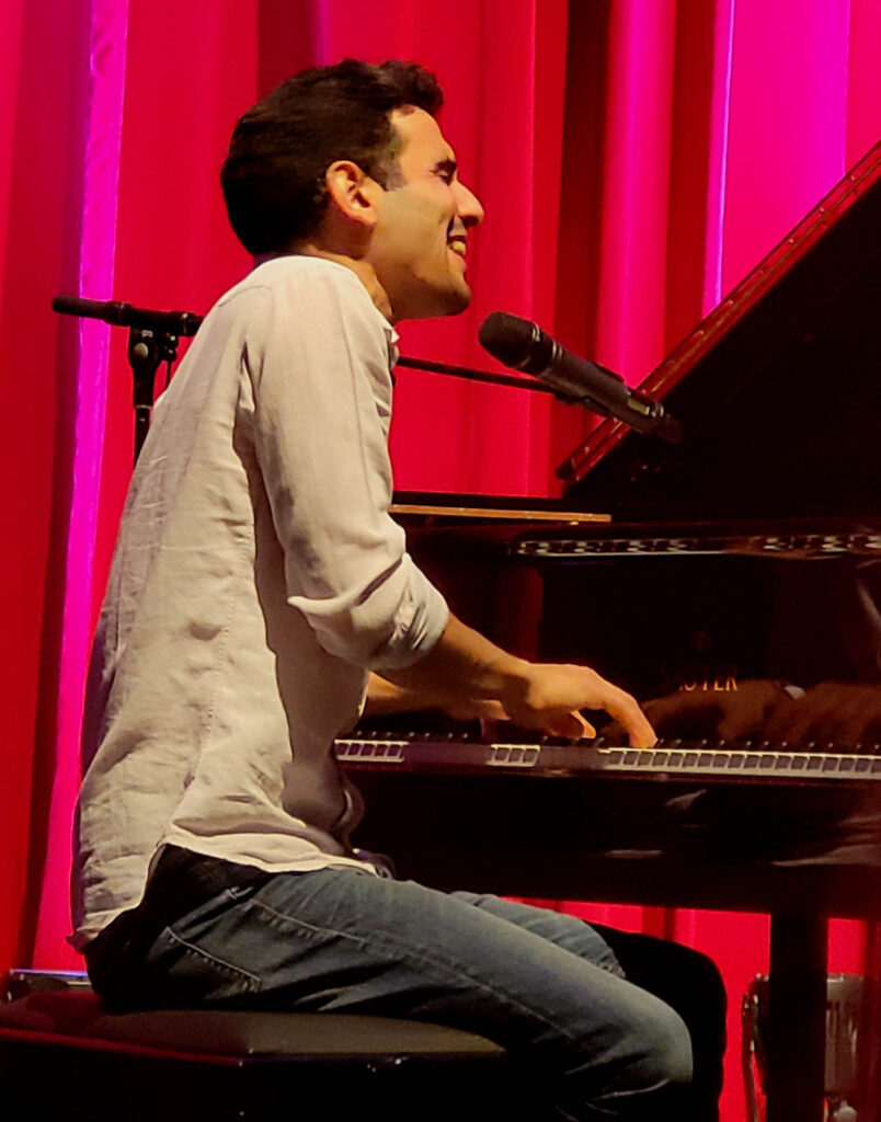 Pianist Aeham Ahmad.