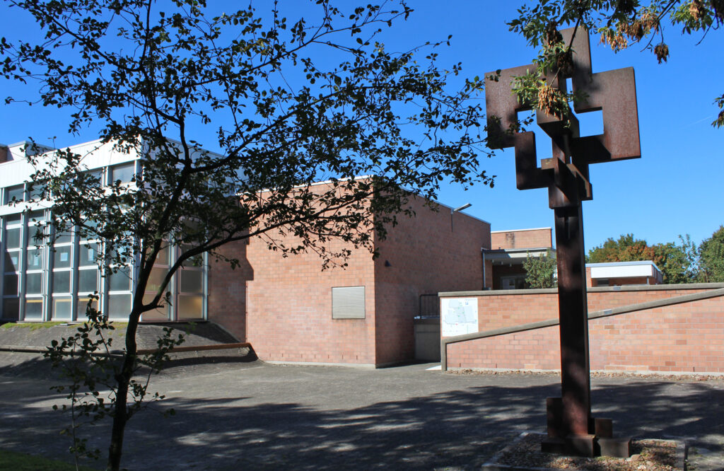 Ansicht des Gebäudes Martin-Luther-Zentrum in Paderborn.