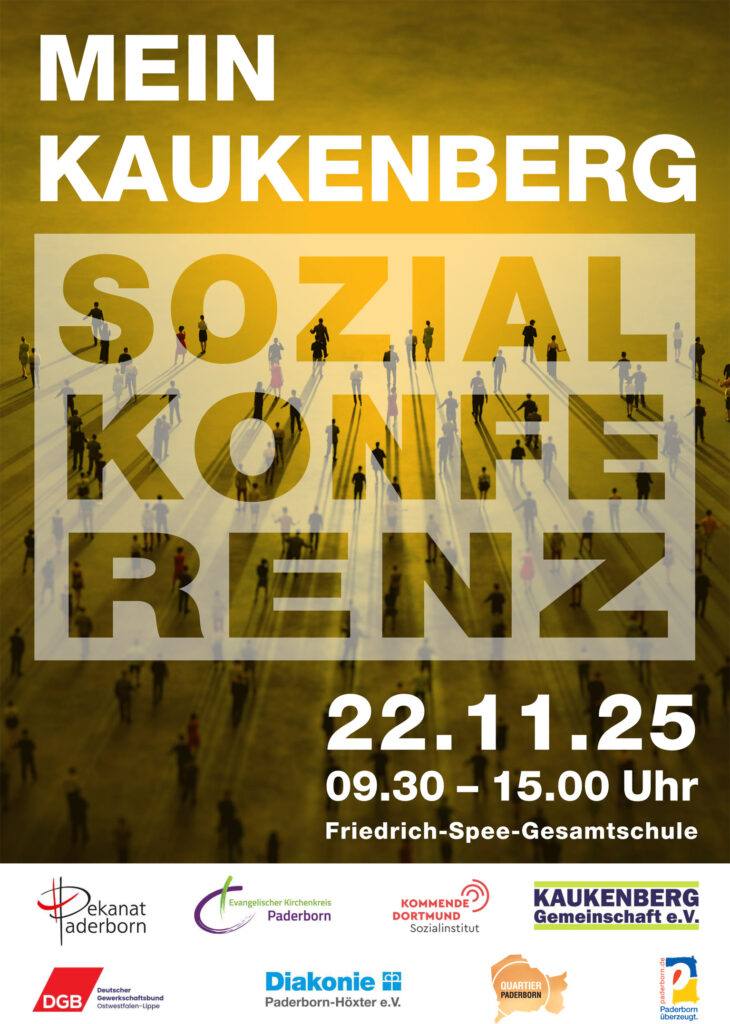 Plakat der Sozialkonferenz Paderborn am 22. November 2025