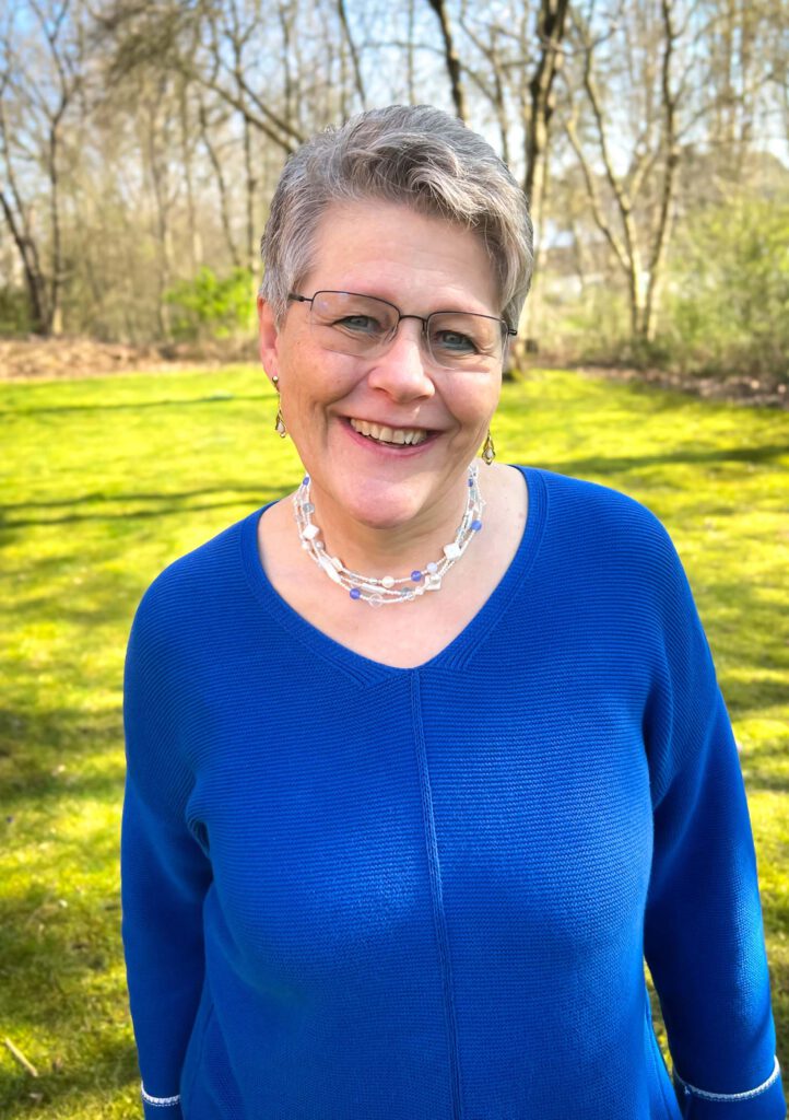 Portrait einer Person im Freien